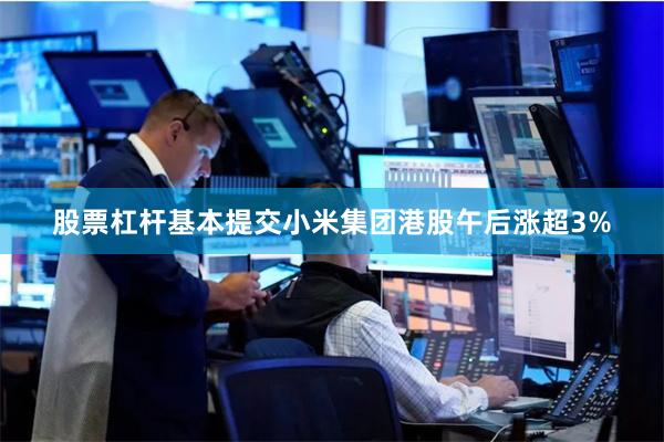股票杠杆基本提交小米集团港股午后涨超3%